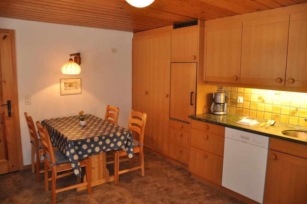 Ferienwohnungen Chalet Hohturnen Grindelwald Buitenkant foto